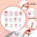240 Pieces Children False Nails Kids Girls Press On Short Artificial Fake Nails - Pink Heart Design - Nail Decoration Kit for Girls - Buy Online on GoSupps.com
