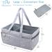 Large Baby Diaper Caddy Organizer with Changing Pad - Nursery Shower Gift Bag for Boy & Girl - Buy Online on GoSupps.com