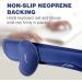 Doctor Developed Ergonomic Wrist Rest - Blue | Perfect for Mouse & Keyboard Use | Enhance Wrist Health & Posture | Dr Arthritis - Buy Online on GoSupps.com