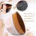 Buy Pink Foundation Brush & Makeup Sponge Blender | Flawless Flat Top Brush for Powder & Cream | International Shipping - Buy Online on GoSupps.com