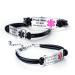 Caramel Sweet Life Medical Alert Bracelets for Women Personalized Stainless Steel Emergency Medical ID Bracelets Wristband