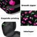 Stylish Menstruation Pad Bag with Zipper - Cute Pink Cherry Design for Women & Girls | Ideal Tampon & Napkin Organizer - Buy Online on GoSupps.com