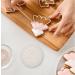 Zerodeko 12 Pcs DIY Silicone Mold Creative Cookie Mold DIY Baking Moulds Hand Mold Chocolate Silicone Molds Mini Chocolate Soap Candle Molds Bakeware Mold Silica Gel Simple Cake Mold White 8X8X1.5CMx6pcs Whitex6pcs - Buy Online on GoSupps.com