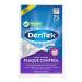 DenTek Cross Flosser Plaque Control Floss Picks X-Shaped Floss 75 Count 75 Count (Pack of 1) Cross Flosser