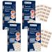 200 Pieces Ingrown Toenails Stickers Toenail Correction Patch Glue-Free Ingrown Curved Toenail Lifter Foot Care Treatment Pedicure Tool (A)