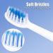 Electric Toothbrushes Electric Toothbrush Kids Battery Operated Kids Toothbrushes with 6 Toothbrush Heads for Travel (White) - Buy Online on GoSupps.com