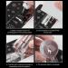 Ignire French Tip Nail Stamp 2 Pc Nail Art Stamper Kit Clear Silicone Nail Stamping Jelly Stamper For Long & Short Nails with Scraper Nail Stamper Kit for French Manicure Home DIY Nail Salon - Buy Online on GoSupps.com