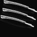 TecUnite 16 Piece Rhinestone Bobby Pin Set - Clear Crystal Hair Clips for Women and Girls (White) - Buy Online on GoSupps.com