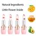 Paminify 2Pcs Jelly Clear Crystal Flower Magic Lipstick | Color Changing PH Temperature Tinted Lip Balm | Nourishing Moisturizing Lip Stick | Labial Magicos 03+06 - Buy Online on GoSupps.com