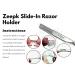 Blue Zeepk USA Barber Straight Razor Shaving Blade - Buy Online on GoSupps.com