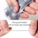 Shining Silver Clip-in Hair Tinsel Kit - 6Pcs 20 Inch Glitter Extensions with Clips for Women, Girls, Kids - Heat Resistant Fairy Sparkle Strands - Festival Gift - Buy Online on GoSupps.com