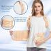 Back Brace Posture Corrector - Adjustable Support for Neck & Shoulders Pain Relief | Large Pink for Men & Women - Buy Online on GoSupps.com