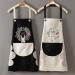 Women'S Kitchen Apron Waterproof And Oil-Proof Round Pockets On Both Sides Can Be Wiped Hands (Free A Pair Of Sleeves) - Buy Online on GoSupps.com