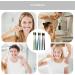 Travel Toothbrush Set - 6 Soft Bristle Toothbrushes for Family & Women | Portable & Clean Sandbook Travel Kit - Buy Online on GoSupps.com
