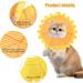 Adjustable Soft Neck Ruff Cat Collars - 2 Pack Sunflower Design | Anti-Losing & Comfortable for Cats (S) - Buy Online on GoSupps.com