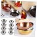 MAGICLULU 24 Pcs Silver Sauce Dish Dipping Sauce Seasoning Dish Stainless Steel 9x9cmx3pcs Silverx3pcs - Buy Online on GoSupps.com