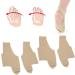 Qiilu Orthopedic Bunion Relief Sleeve Socks - Toe Correctors & Separator for Hallux Valgus - High Elasticity Foot Care for Women - Size S (35-39) - Buy Online on GoSupps.com