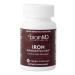 Dr Amen BrainMD Iron - 30 Capsules - Supports Energy Production Cognitive Function & Gene Regulation - Gentle & Easily Absorbed - Gluten Free - 30 Servings