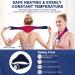 JOBYNA Portable Electric Heating Pad for Neck & Body Pain Relief - Fast-Heating Heat Therapy Warmer with Timer (Navy) - Buy Online on GoSupps.com