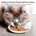 Dorakitten 6Pcs Ceramic Cat Bowls - Non-Slip Wide Shallow Dishes for No Whisker Fatigue - Pet Food/Water Plates 15cm Diameter - Buy Online on GoSupps.com