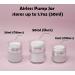 3-Pack Airless Pump Jars - 1.7 oz Refillable Cosmetic Cream Jars - Travel-Friendly Containers for Face Creams and Moisturizers - Buy Online on GoSupps.com