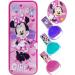 Townley Girl Disney Minnie Mouse Peel- Off Nail Polish Activity Set for Girls Ages 3+ With 3 Nail Polish Colors Nail File and Pencil Case Tin for Parties Sleepovers and Back to School
