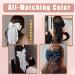 Gsxnkk Bow Hair Clips Big Bowknot Hairpin French Hair Clips Solid Color Hair Barrette Clips Soft Satin Silky Hair Bows for Women Girls (SetC) - Buy Online on GoSupps.com