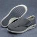 Yytcsjz Men Adjustable Diabetic Shoes - Dark Grey, 12 - Lightweight, Extra Wide & Breathable Slippers for Swollen Feet & Elderly Diabetic - Buy Online on GoSupps.com