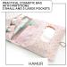 HAMUR Home Warling Pack Organizer & Cosmetic Pack 2-in-1 | Small Diaper Bag for On-the-Go Mamas | Elephant Design - Ideal Baby Organizer for Diapers Cream & Cloths - Buy Online on GoSupps.com