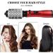 3-in-1 Hot Air Styler & 360 Rotating Hair Dryer - Curl, Straighten, Dry Hair | 2023 New Hot-Air Brushes with 3 Temp Settings - Salon Results at Home - Buy Online on GoSupps.com