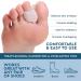 Silicone Toe Separator & Gel Toe Caps - Bunion Correction & Pressure Relief (4 Pcs) | International Shipping - Buy Online on GoSupps.com