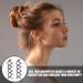 25 Pieces Of Spiral Design Hair Clips Hair Accessories Spiral Pins Rotating Hair Clips Diy Hairpins Suitable For Various Hair Styles. - Buy Online on GoSupps.com