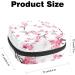 GIAPB Period Bag Sanitary Napkin Storage & Travel Makeup Pouch - Spring Pink Peach Blossom Color - Buy Online on GoSupps.com
