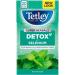 Tetley | Super Herbals | Detox with Selenium | Mint Infused Tea Bags | 4x20 Tea Bags - Buy Online on GoSupps.com