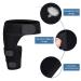 Adjustable Hip Thigh Brace for Sciatica Pain Relief - Compression Support Wrap for Men & Women - Fits Right & Left Leg - Black - Buy Online on GoSupps.com