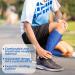 Chivao 2 Pairs Calf Support Brace for Shin Splint Compression - Pain Relief for Men and Women (Blue/Black) - Buy Online on GoSupps.com