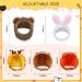 Adorable Cat & Small Dog Costumes: 5-Piece Rabbit Lion Tiger & Giraffe Hats | Funny Party Accessories - Buy Online on GoSupps.com
