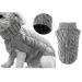 Dog roll collar knitting sweater coat winter warmer thick sweater for small medium-sized and large dogs puppies cats size L gray L gray