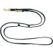 Premium Double Linen Dog Leash - Adjustable 5m x 12mm for Small & Large Dogs | Fat Leather & Brass | International Shipping - Buy Online on GoSupps.com