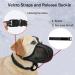 Breathable Muzzle for Large Dogs | Adjustable Reflective Dog Mask | XL Basket Muzzle to Prevent Biting & Chewing - Buy Online on GoSupps.com