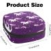 Sweet Unicorn Yellow Stars Large Menstrual Cup Bag | Lila Women's Storage Pockets for Period Inserts & Tampons - Ideal for Girls & Women - Buy Online on GoSupps.com