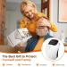 Best Cordless Knee Massager - LED Screen Infrared Heat & Vibration Relief for Pain Swelling & Stiff Joints - Portable Therapy for Family & Friends - Buy Online on GoSupps.com