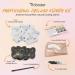 Buy Black Eyelash Dye Kit Salon-Grade Tinting Tools for Natural Voluminous Home DIY Color - Buy Online on GoSupps.com