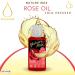 Nature Max Rose Oil - Natural Undiluted Pure for Hair & Skin Care | Cold Pressed Premium 100ml -  - Buy Online on GoSupps.com