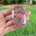 Xiannvxi Rhodonite Crystal Stone - Polished Oval Palm Pocket Massage & Reiki Healing Gemstone - Natural Worry Stone (1pc) - International Shipping - Buy Online on GoSupps.com