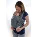 Gray Baby Sling with Front Pocket | Elastic Baby Wrap Carrier for Newborns & Toddlers | Includes Carrier Bag & Instructions - Buy Online on GoSupps.com