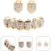 Didiseaon 1 Set Halloween Costumes Griddle Grill Fake Teeth Mouth Grills for Women Braces Funny Vampire - Buy Online on GoSupps.com