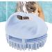 Shop Light Blue Scalp Massager & Shampoo Brush - Soft Silicone Grooming Comb for All Hair Types | International Shipping Available - Buy Online on GoSupps.com