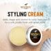 Woody's Styling Cream for Men - Flexible, Water-Soluble, CurlyWavy Hair Control, 3.4 oz - Buy Online on GoSupps.com