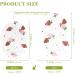 3-Pack Cleaning Kitchen Sponges Oval Cute Strawberry Kitchen Cellulose Dishwashing Wood Pulp Cotton - Buy Online on GoSupps.com